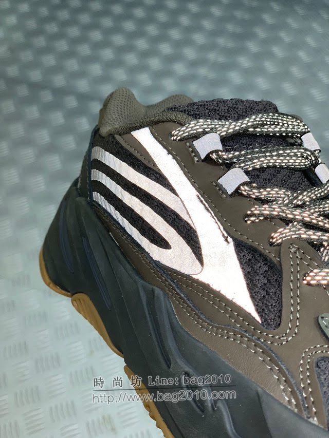 Adidas男女椰子鞋 阿迪達斯Static3M反光條椰子700 Adidas Yeezy 700V2  xhn1513